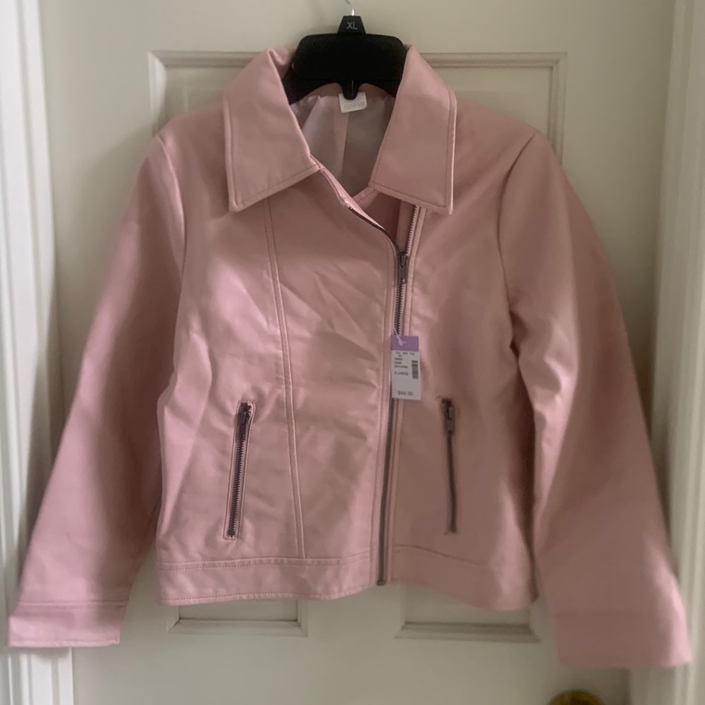 Maurice’s Elsie girls  faux leather jacket size Xl